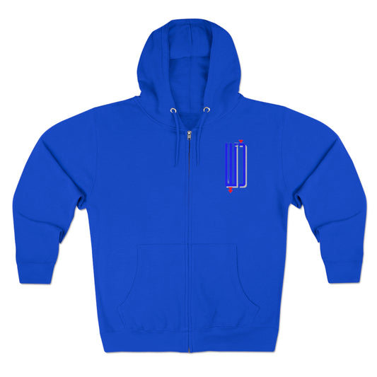 دنيا zip-up hoodie