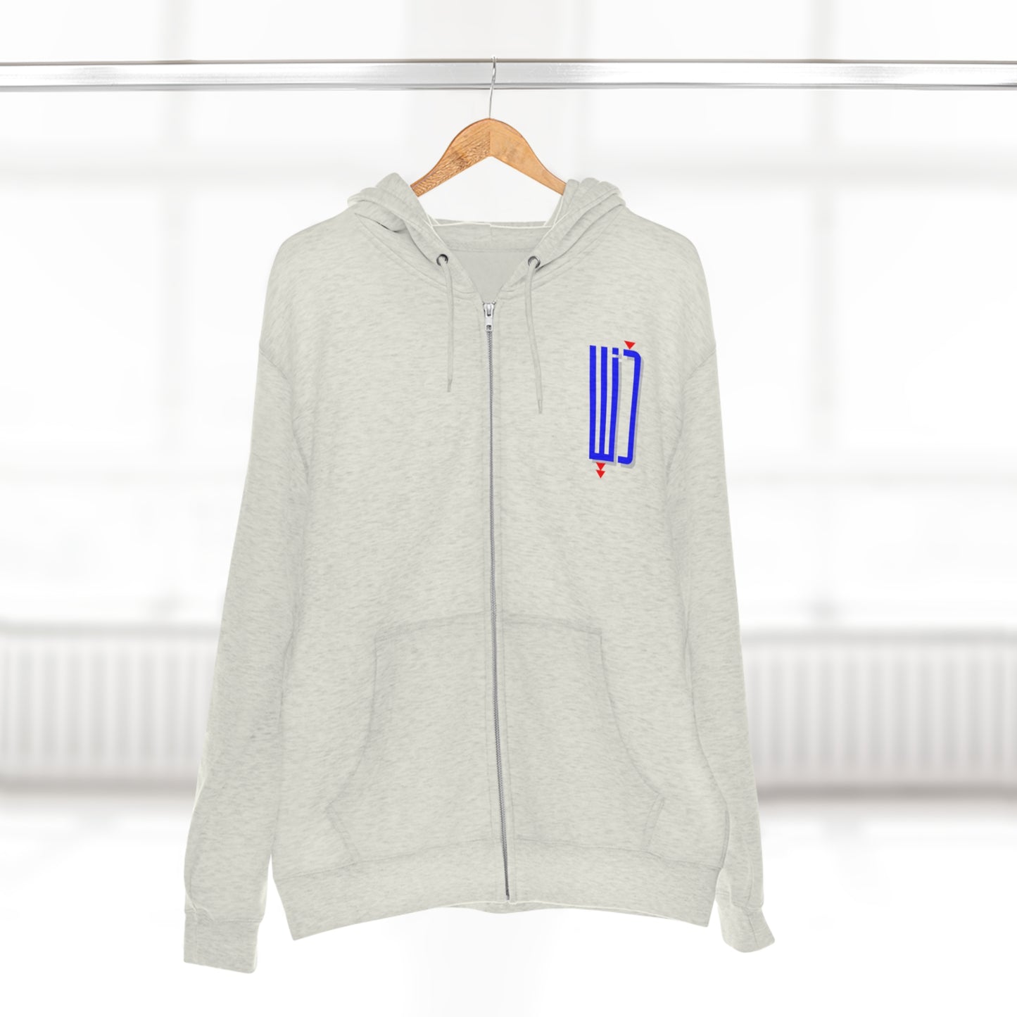 دنيا zip-up hoodie